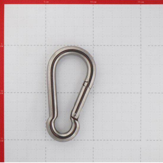 Карабин пожарный d11 мм 120 мм DIN 5299 С нержавеющая сталь