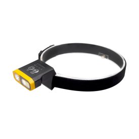 Фонарь налобный Ritter светодиодный 2 LED 5 Вт аккумуляторный Li-Pol 1200 мАч пластик 5 режима (56210 2)