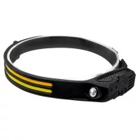 Фонарь налобный Ritter светодиодный 3 LED 7 Вт аккумуляторный Li-Ion 1200 мАч пластик 5 режима (56205 8)