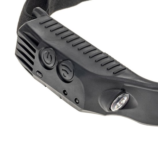 Фонарь налобный Ritter светодиодный 3 LED 7 Вт аккумуляторный Li-Ion 1200 мАч пластик 5 режима (56205 8)