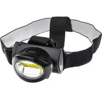 Фонарь налобный Ritter светодиодный 1 LED 5 Вт на батарейках AAA пластик 3 режима (29089 6)