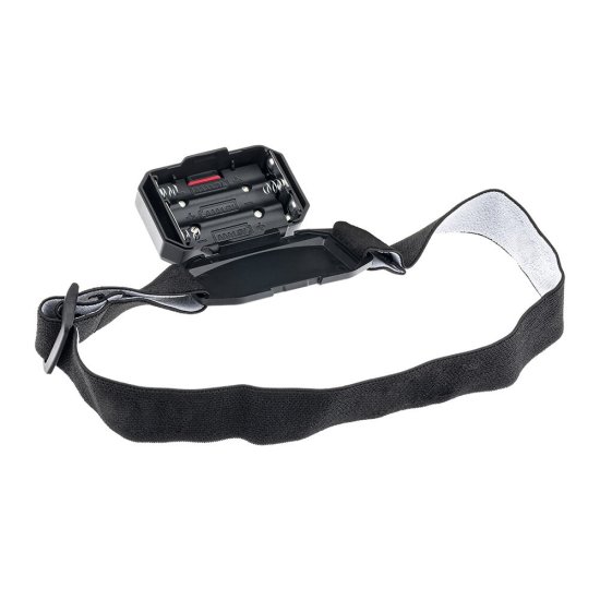 Фонарь налобный Rev светодиодный 1 LED 3 Вт на батарейках AAA пластик 3 режима (29087 2)