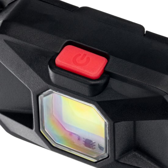 Фонарь налобный Rev светодиодный 1 LED 3 Вт на батарейках AAA пластик 3 режима (29087 2)