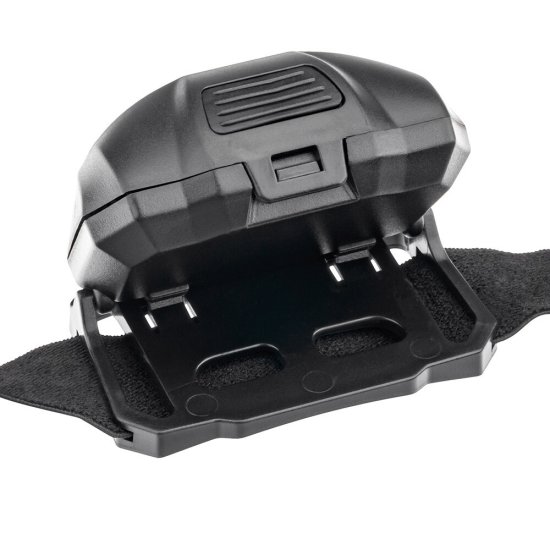 Фонарь налобный Düwi светодиодный 1 LED 3 Вт на батарейках AAA пластик 2 режима (29088 9)