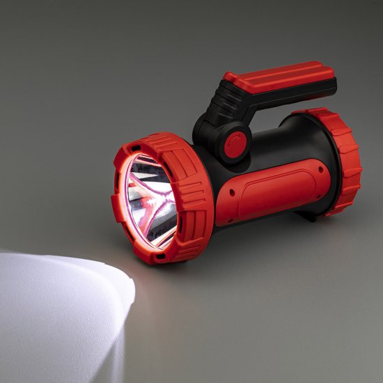 Фонарь прожектор Ritter светодиодный 2 LED 10 Вт аккумуляторный Li-Ion 3000 мАч пластик многофункциональный (29112 1)