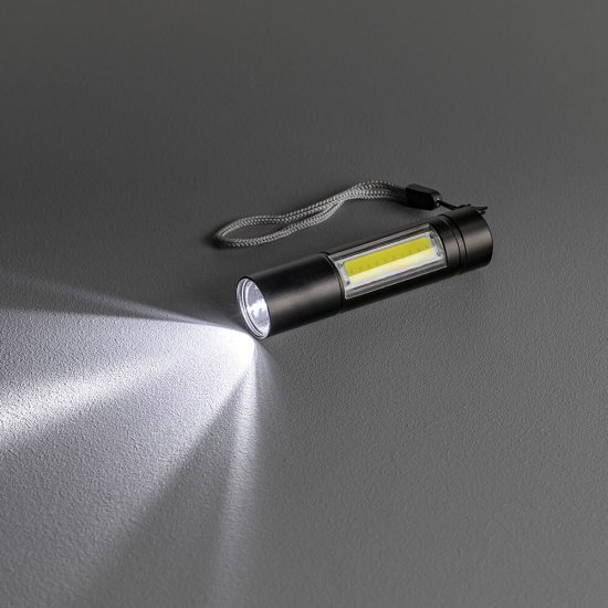 Фонарь ручной Ritter (29125 1) светодиодный 2 LED 5 Вт аккумуляторный Li-Ion 600 мАч алюминий 1 режим