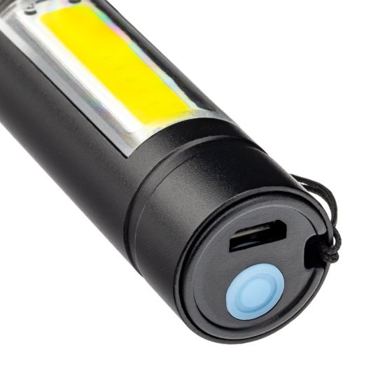 Фонарь ручной Ritter (29125 1) светодиодный 2 LED 5 Вт аккумуляторный Li-Ion 600 мАч алюминий 1 режим