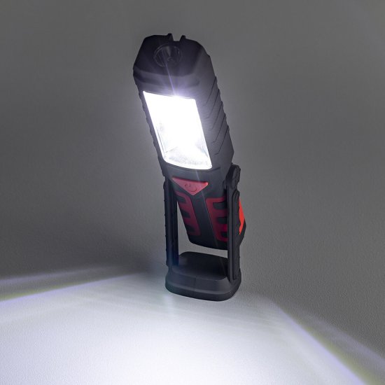 Фонарь ручной Rev (29055 1) светодиодный 4 LED 5 Вт аккумуляторный Li-Ion 2000 мАч пластик с магнитом