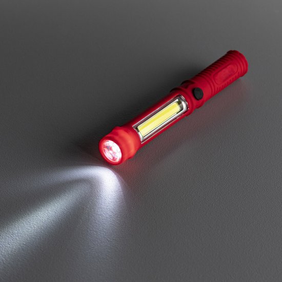 Фонарь ручной Rev (29047 6) светодиодный 2 LED 3 Вт на батарейках AAA пластик с магнитом