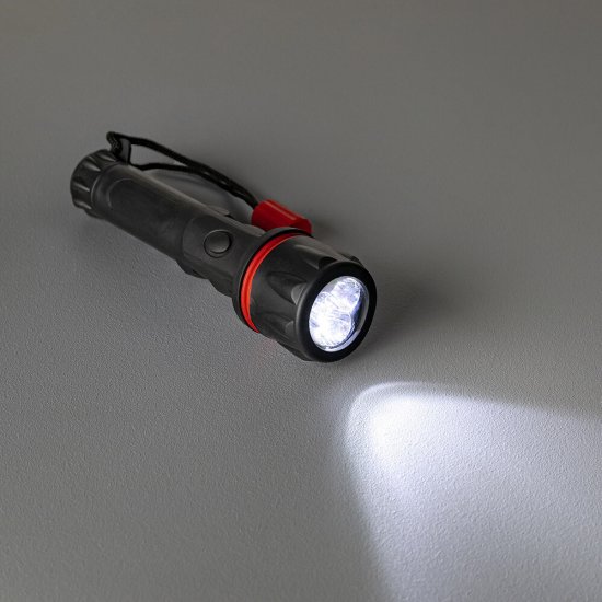 Фонарь ручной Rev (29123 7) светодиодный 3 LED 3 Вт на батарейках AA пластик 1 режим