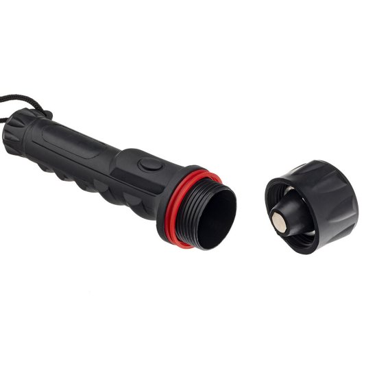 Фонарь ручной Rev (29123 7) светодиодный 3 LED 3 Вт на батарейках AA пластик 1 режим