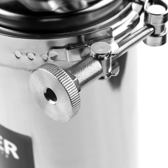 Корпус фильтра Гейзер Премьер для холодной и горячей воды нержавеющая сталь 10SL 3/4 НР(ш) х 3/4 НР(ш) серый