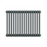 Радиатор трубчатый Rifar Tubog TUB 3057-16 TI 500/103 16 секций боковое подключение сталь серый