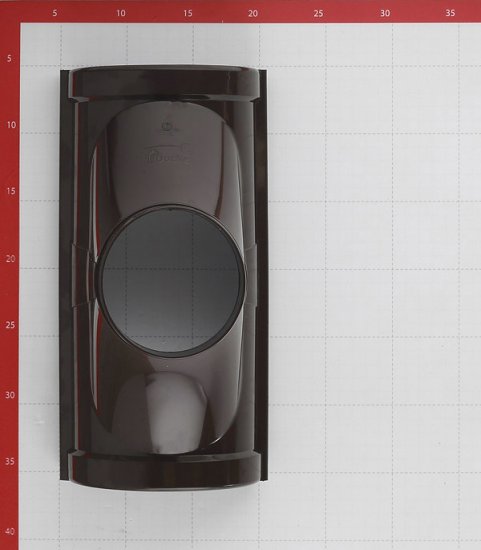 Воронка желоба Docke Lux пластиковая d140-100 мм шоколад RAL 8019