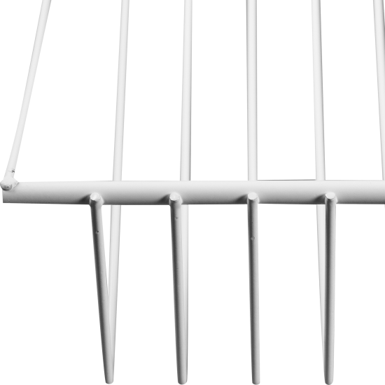 Полка для обуви Титан-GS 90.3x8.5x40.6 см сталь цвет белый