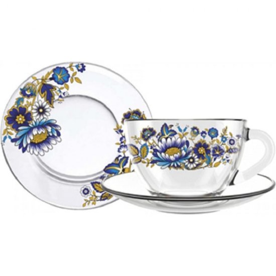 Чайная пара ДЕКОСТЕК Корнелия арт.337-Д