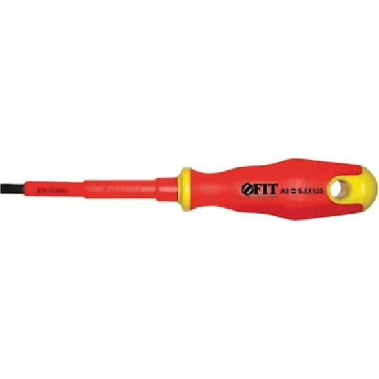 Изолированная отвертка FIT 55898