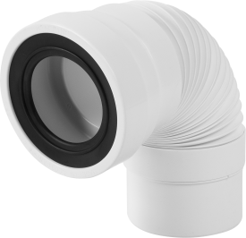 Труба фановая для унитаза McAlpine раздвижная 200-330 мм MRWC-F20P