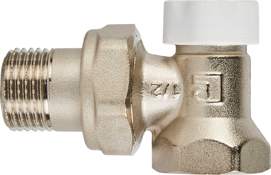 Запорный клапан для радиатора угловой Stout 1/2