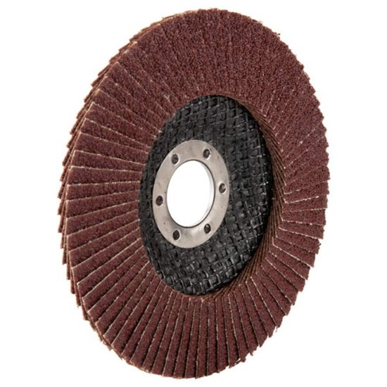 Круг лепестковый по металлу/древесине Debever 125х22,2 мм P60 (FDC 125A 60 72F)