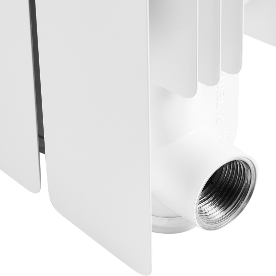 Радиатор секционный Rifar Alum RAL50006 500/90 6 секций боковое подключение алюминий белый