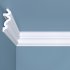 Плинтус потолочный из экополимера ударопрочный 80х30х2000 мм Bello Deco XPS К6