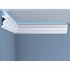 Плинтус потолочный из экополимера ударопрочный 80х30х2000 мм Bello Deco XPS К6