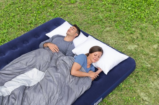 Надувной матрас Bestway 67004 203x183x22 см цвет синий