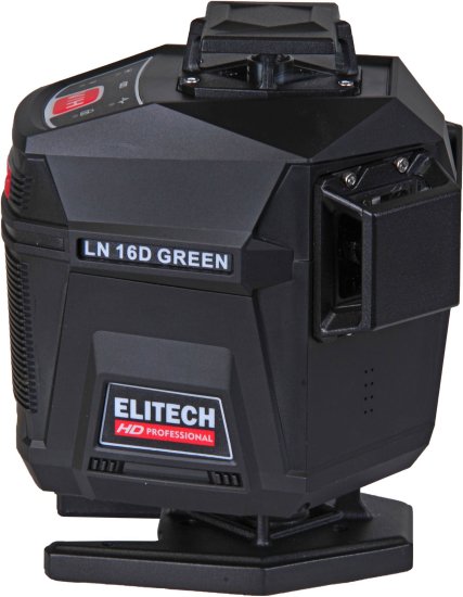 Нивелир лазерный Elitech HD LN 16D зеленый луч, 20 м
