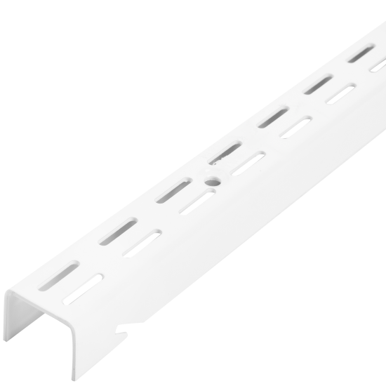 Направляющая двухрядная Титан-GS 51.2 см сталь цвет белый