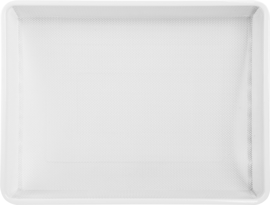 Корзина мелкосетчатая Титан-GS 53.5x8.5x41 см сталь цвет белый