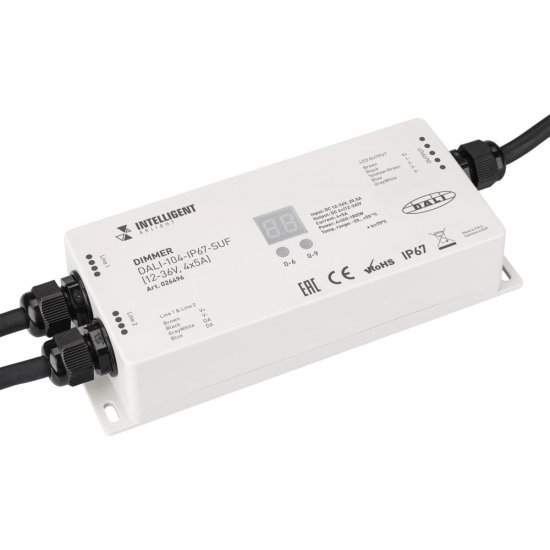 Диммер Arlight INTELLIGENT DALI-104-IP67-SUF