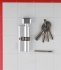 Цилиндр Palladium AL 70 T01 CP 70 35х35 мм ключ/вертушка хром