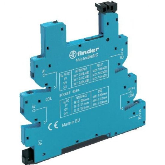 Розетка для реле 34 серии Finder Master Basic