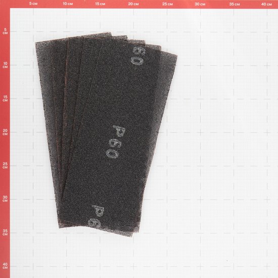 Сетка шлифовальная Сибртех 115х280 мм Р60 (5 шт.)