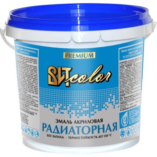 Эмаль для радиаторов Царицынские краски ВИТ color