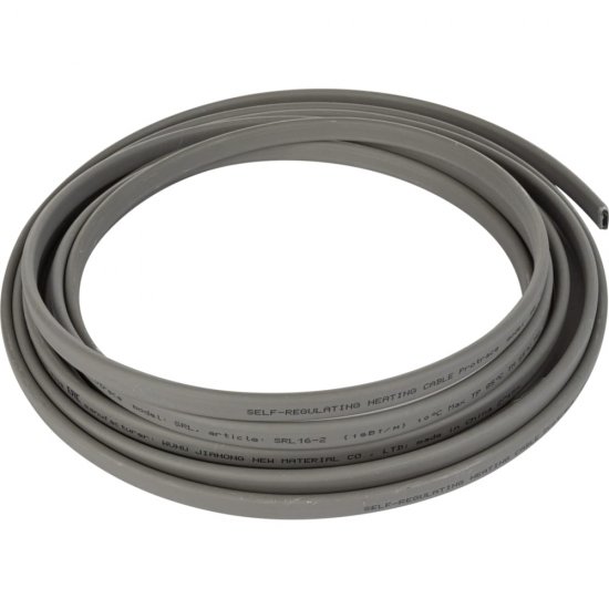 Не экранированный саморегулирующийся греющий кабель для водопровода, на трубу Обогрев Люкс SRL 16-2