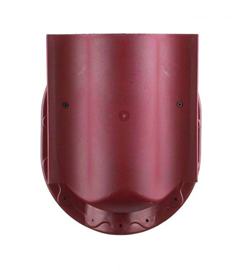 Аэратор Поливент КТВ-вентиль для готовой кровли из металлочерепицы красное вино RAL 3005