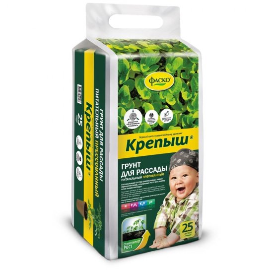 Прессованный грунт для рассады ФАСКО Крепыш