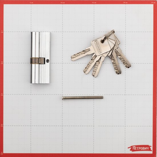 Цилиндр Palladium C ET CP 80 35х45 мм ключ/ключ хром