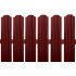 Металлический односторонний штакетник Металлика 1,2-3005