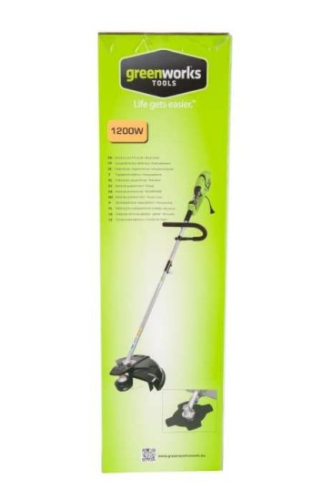 Триммер электрический Greenworks 1301807 1200 Вт