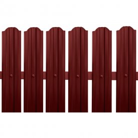 Металлический двухсторонний штакетник Металлика 1.5-3005/3005