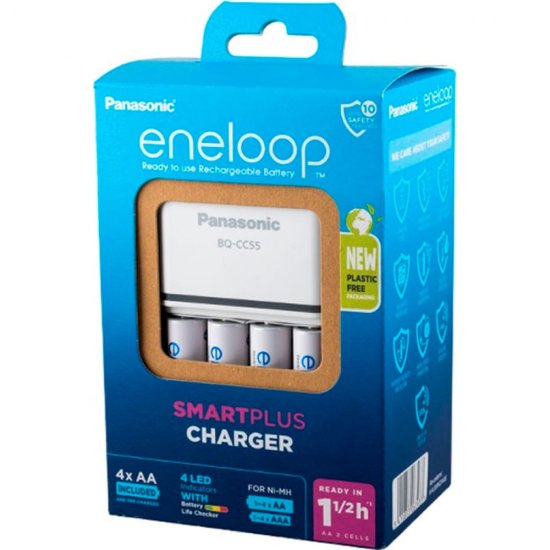 Зарядное устройство Panasonic eneloop K-KJ55MCD40E Smart-Quick Charger