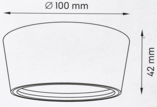 Светильник уличный потолочный IEK 5104 35 Вт IP65 цвет белый