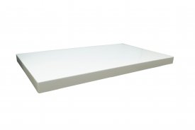 Столешница в ванную Scandi SC90-B 90x47 см, литьевой мрамор, цвет белый