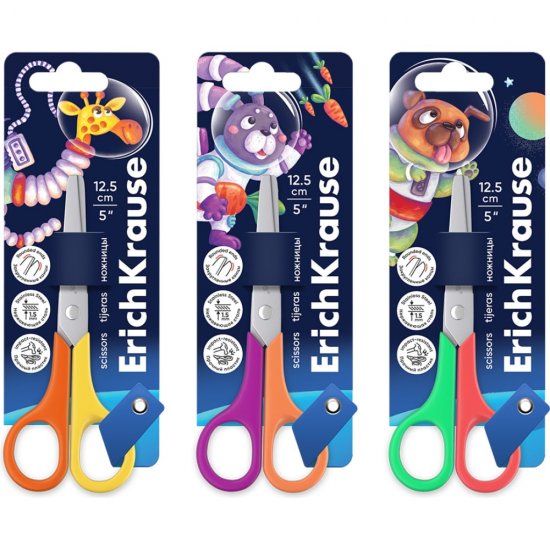 Ножницы ErichKrause FunCut Space Animals
