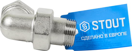 Сгон угловой американка Stout 3/4