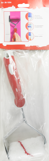 Мини-валик окантовочный Master color 100 мм диаметр бюгеля 6 мм длина ворса 12 мм