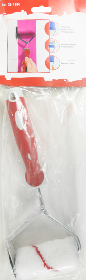 Мини-валик для водных красок 100 мм Master Сolor ворс 12 мм полиэстер с ручкой